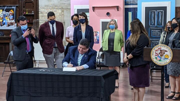 WATCH: Rep. LaPointe speaks at emergency housing assistance bill signing