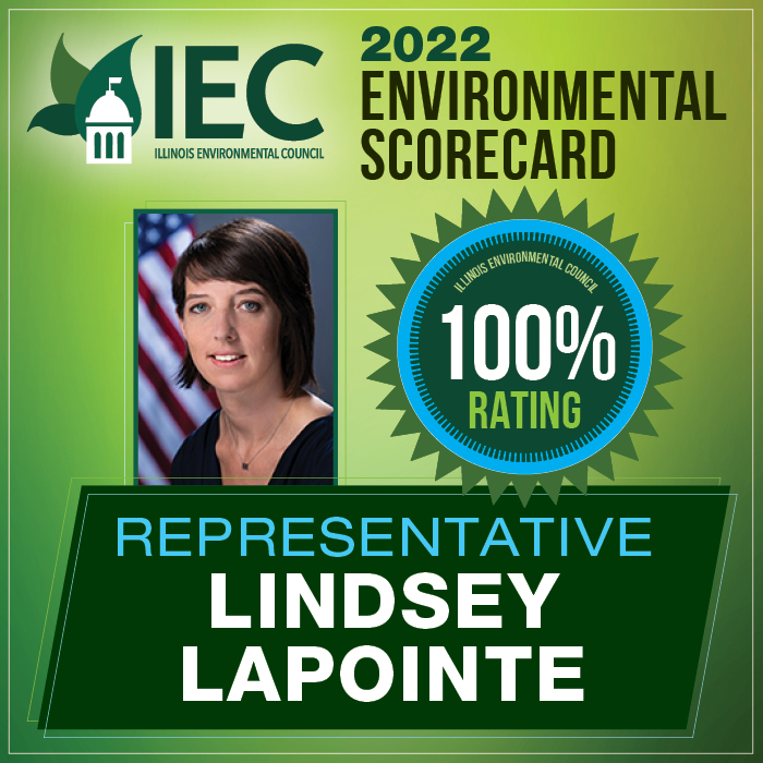 State Representative Lindsey LaPointe Honored for 100% Pro-Environment Voting Record